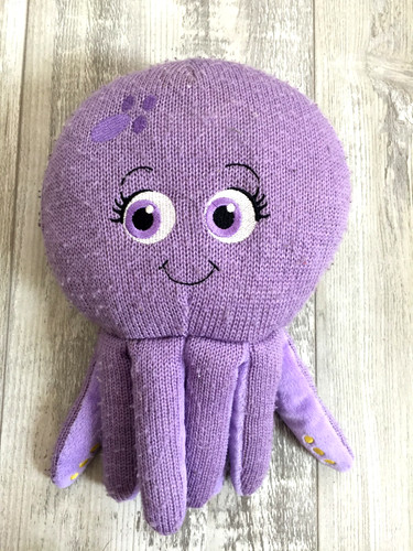 Krake lila tintenfisch - krake,