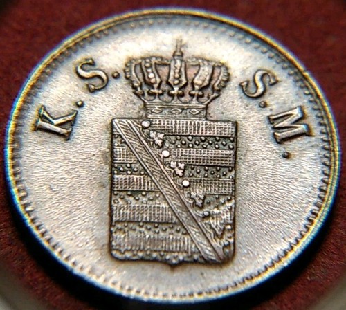 4239 sachsen pfennig 1849 f - 4239),