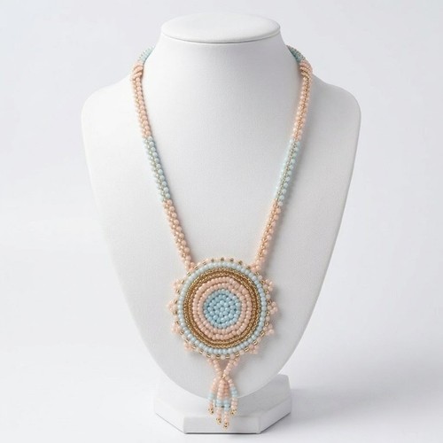 Collana lunga artigianale con - artigianale,