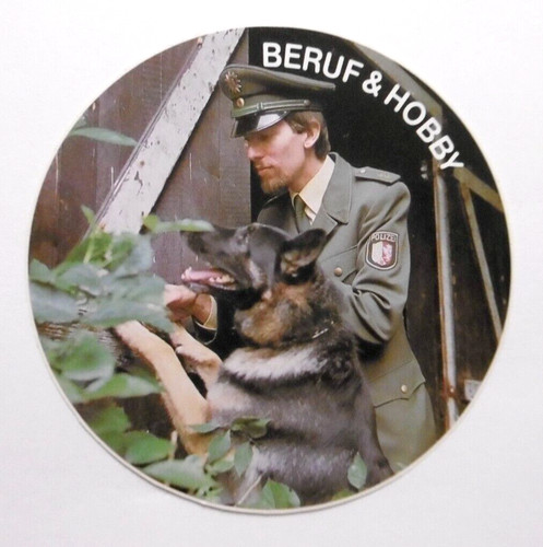 Werbe aufkleber polizei beruf - polizei,