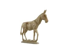 Wagner Margarine Figur Esel Pferd Miniatur Kunststoff Cremefarben Werbeartikel