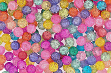 Glasperlen 8 mm, 20 Farben