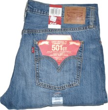 Levi's ® 501 CT Jeans  W31 L32 Blau Damenjeans Vintage Used/Destroyed Look TOP