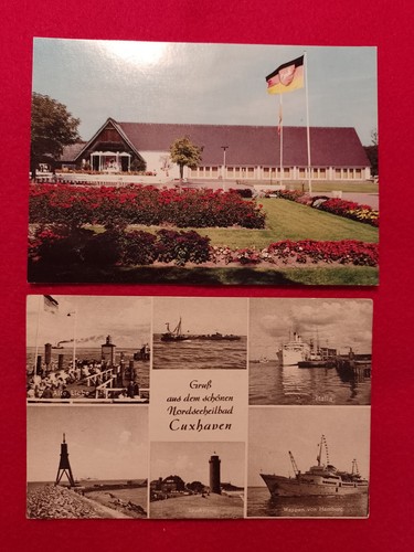 Konvolut cuxhaven zwei - 2x, cuxhaven.