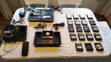Colecovision Konsole (Antennenkabel) + Zubehörpaket, funktioniert, guter Zustand