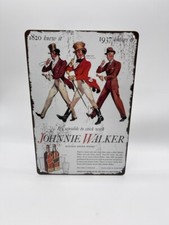 Blechschild Johnnie Walker