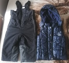 KinderSki hose und Weste 104-110