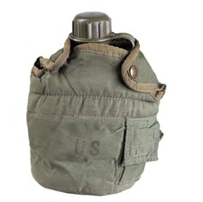 Army Feldflasche NEU mit original US Hülle Trinkflasche mit ALICE Tasche Armee