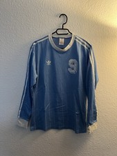 Adidas Trikot Template Jersey Langarm 90s - Nummer 9 - Größe M
