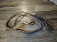 Tauleine Hundeleine Seil Tau Leine Hunde Führleine Grau 130 Cm Lang