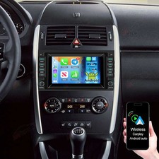 2+64G Android 15 Autoradio Für Benz A B-Klasse 2004-2012 W169 W245 Carplay Navi