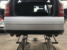 Audi A2 original Stoßstange Fänger hinte/Heck Y7W Lichtsilber Bj 2001