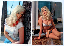 BARBARA VALENTIN  2x  Krüger Postkarte  Pin-Up EROTIKA  Erotik SEX - Foto #20