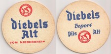 Diebels Alt - alter Bierdeckel