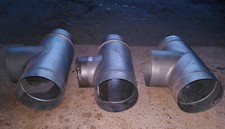 Lüftungsformteile kontrollierte Wohnraumlüftung T-Stücke Abzweig Verteiler 150