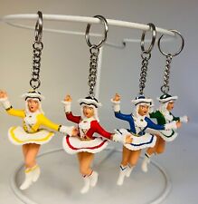 Schlüsselanhänger  Funkenmariechen - Karneval - 9cm - Garde - Tanzmariechen