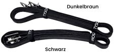 Kinder Steigbügelriemen LIZ Schwarz Braun  100 110 120 Leder Kurz Riemen Kurz TY