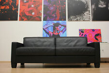 de Sede DS 17 2,5 Sitzer Living Leder schwarz swiss Design Loft Sofa