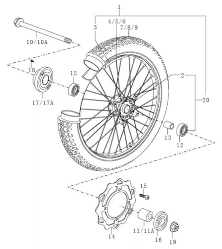 Sfm sachs felge - sachs,