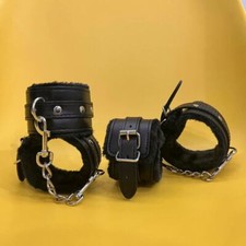 PU Leder Handschellen Knöchel