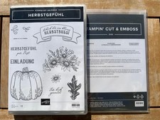 STAMPIN UP  Stempelset HERBSTGEFÜHL und Stanzformen