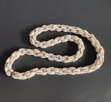 Handgefertigte Cowrie Shell  Kauri Muschel Kette aus Hawaii -Vintage - 1970er