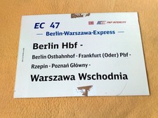 ZLS EC 47 DB PKP ICC Berlin-Warszawa-Express Berlin - Frankfurt(O) Pbf - Wsch.