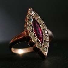 Ring Marquise Kätzchen mit