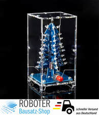 Bausatz LED-Weihnachtsbaum RGB mit Gehäuse zum Löten DIY-Elektronik Löttechnik