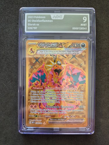 Pokemon glurak aog 9 - ex,,