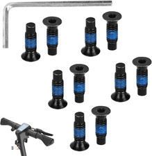 10 Stück Scooter Stirn Schrauben Zubehör E-Scooter Ersatzteile Mit 1 Stück Inbus