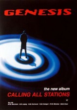 GENESIS - 1997 - Promotion - Tour Plakat - Calling all Stations - Poster