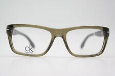 Brille Calvin Klein CK5718 Oliv Braun Silber Oval Brillengestell eyeglasses Neu