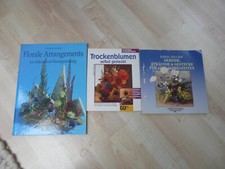 3 Bücher Blumengestecke Trockenblumen Sträusse Gestecke basteln
