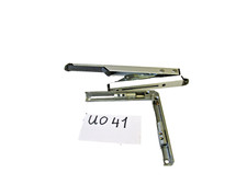 U041 1 GEZE OL 90 N Handhebel mit Eckumlenkung Id.-Nr. 15622 Silber EV