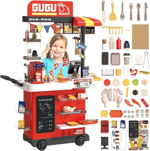 Kinderküche rot spielküche - rot,