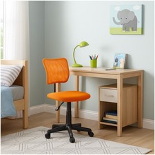 Schreibtischstuhl höhenverstellbar Fancy Orange Drehstuhl für Kinder HTI-Living