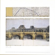 CHRISTO "The Pont Neuf