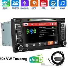 +DAB Für VW T5 Transporter Multivan Caravelle Touareg Autoradio DVD CD GPS Radio