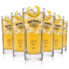 6x Jack Daniels Glas 0,34l
