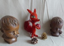 Herr Fuchs Biegefigur aus DDR Sandmännchen ca. 60er Jahre mit Zugaben