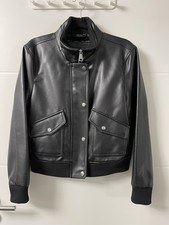 DKNY Kunstleder Jacke Größe