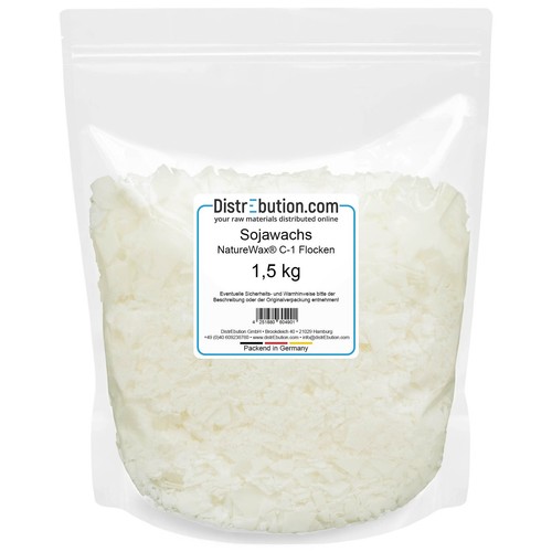 Sojawachs flocken kg - flocken, 1,5