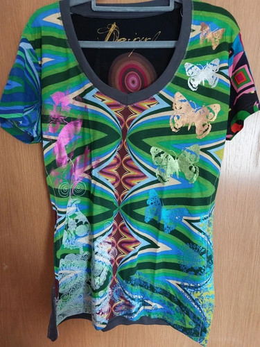 Desigual shirt mit auschnitt - desigual,