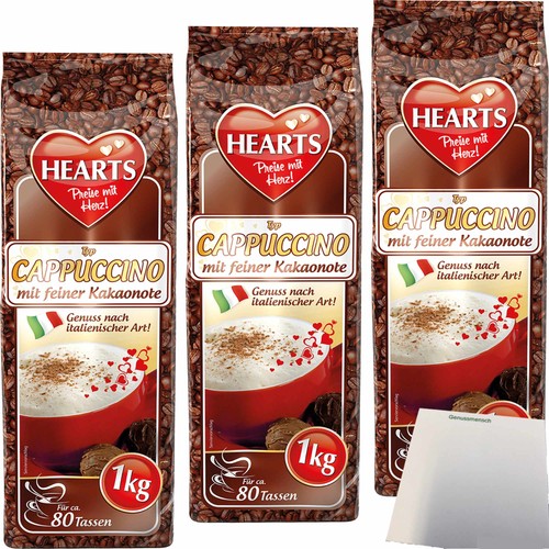 Hearts cappuccino mit - mit, kakao