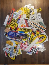Aufklebersammlung Dunlop Koni Michelin Dunlop BBS ATS Pennzoil 