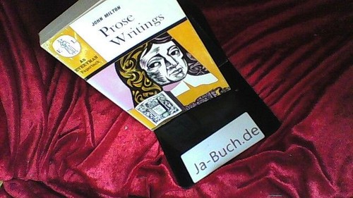 Prose writings milton - prose,