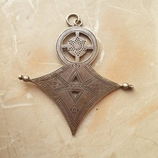 Tuarag Kreuzanhänger 925 Silber