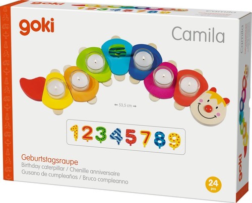 Goki geburtstagsraupe camila - goki,