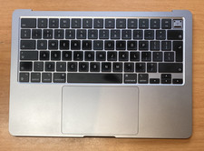 Apple Top Case QWERTY  Tastatur MacBook Air 2022 A2681 Space Grey